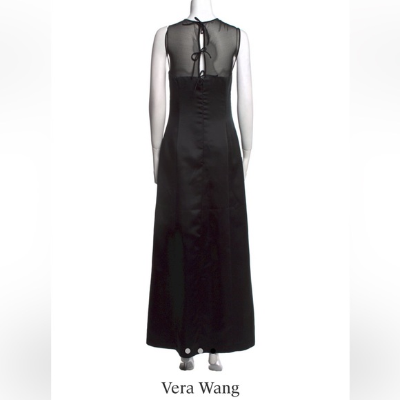 VERA WANG SQUARE NECKLINE LONG DRESS - Picture 2 of 3
